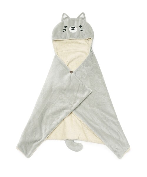 SHOO・LA・RUE（シューラルー）の「◆【シューラズー】フード付きブランケット（ブランケット・レディース・グレー/ブラウン系/ピンク系・00）」の20枚目の写真