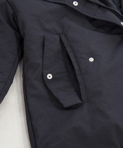 tiptop(ティップトップ)の「【2WAY】ナイロン中綿フードブルゾン(ダウンジャケット/コート・レディース・アイボリー/ブラック/カーキ・FREE)」の20枚目の写真