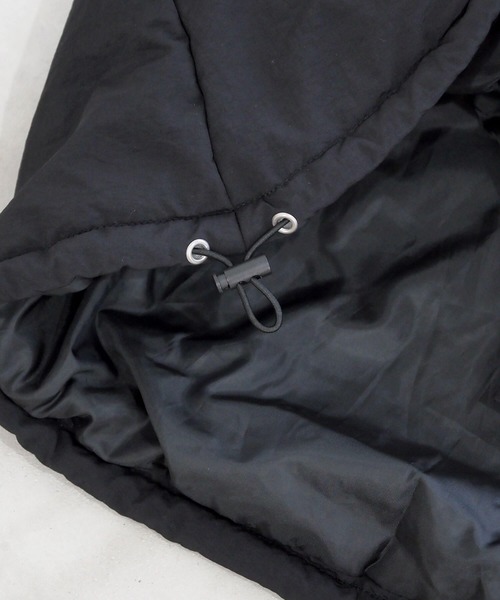 tiptop(ティップトップ)の「【2WAY】ナイロン中綿フードブルゾン(ダウンジャケット/コート・レディース・アイボリー/ブラック/カーキ・FREE)」の21枚目の写真
