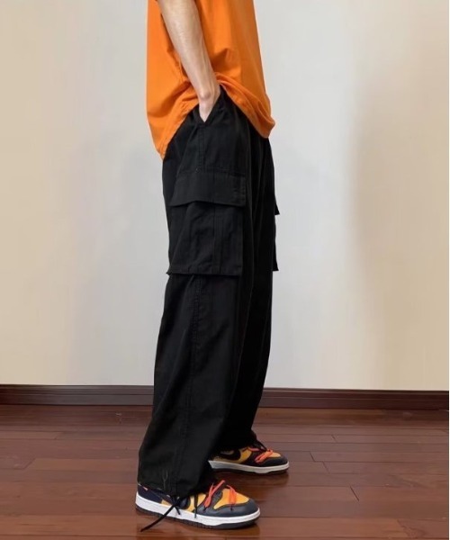 新品 PWCIRCULUS M 裾2WAY ヘムスピンドル ワイド カーゴパンツ ADMIX/ATELIER SAB MEN（アドミックスアトリエサブメン）の