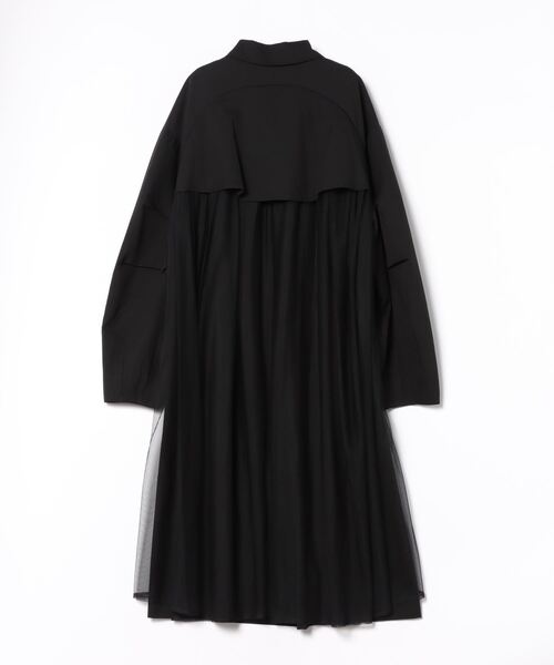 Three Four Time(スリーフォータイム)の「チュールレイヤードチェスターコート(チェスターコート・レディース・ブラック・FREE)」の22枚目の写真