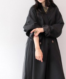 Three Four Time | チュールレイヤードチェスターコート(チェスターコート)