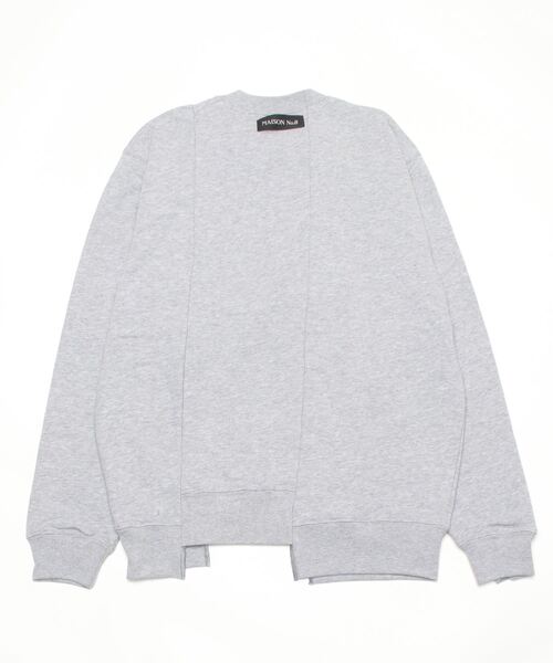 NANO universe（ナノユニバース）の「MAISON No.8/パッチワークSWEAT