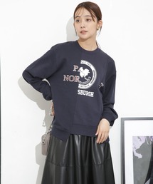 NANO universe | MAISON No.8/パッチワークSWEAT(スウェット)