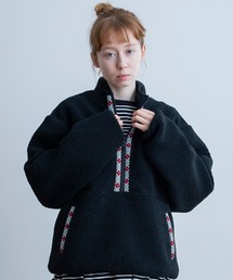 Universal Style Wear | Universal Style Wear レトロ ハーフジップ プルオーバー(その他トップス)