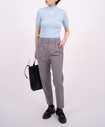 forget-me-nots（フォーゲットミーノッツ）の「ダブルタック テーパード スラックス FMN210001（スラックス）」