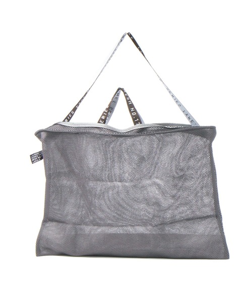 LAKOLE（ラコレ）の「ランドリーネット[2WAY] / 976813（ランドリーグッズ・レディース・ホワイト/チャコール・FREE）」の2枚目の写真