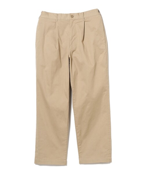 【ビームス百名品】BEAMS / ストレッチテーパードチノ イージーケア BEAMS（ビームス）ストレッチテーパードチノ（パンツ チノパンツ