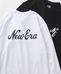 NEW ERA（ニューエラ）の「【NEW ERA/ニューエラ】クラシックロゴ ワンポイントロゴ＆バックBIGプリントデザイン ロングスリーブ/長袖ロンT/レギュラーフィット（Tシャツ/カットソー・レディース）」