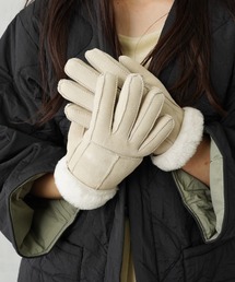 ☆FREAK’S STORE☆美品リアルムートンコート＆グローブ（手袋）付き ☆FREAK'S STORE☆美品リアルムートンコート＆グローブ（手袋