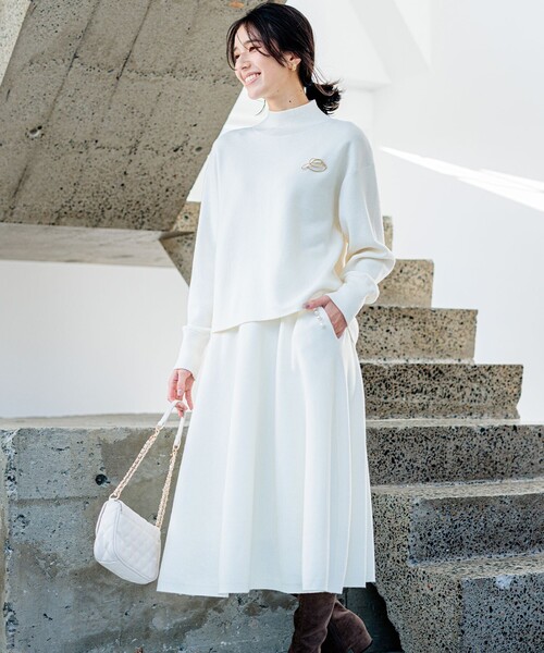 組曲（クミキョク）の「【WEB限定・2SET】HAPPY NEW YEAR ニットアップ