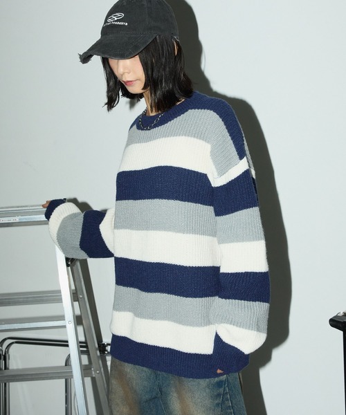 70s sears ボーダーニット 黒タグ 希少 横乗り 超美品 179176451.jpg?cmsp_timestamp=