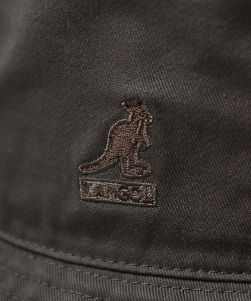KANGOL(カンゴール)の「KANGOL WASHED BUCKET(ハット・メンズ・ベージュ/ホワイト×ネイビー/ブラック/ダークカーキ/ネイビー・XL/L/M/XXL)」の10枚目の写真