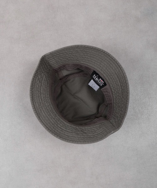 KANGOL(カンゴール)の「KANGOL WASHED BUCKET(ハット・メンズ・ベージュ/ホワイト×ネイビー/ブラック/ダークカーキ/ネイビー・XL/L/M/XXL)」の14枚目の写真