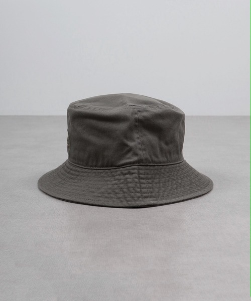 KANGOL(カンゴール)の「KANGOL WASHED BUCKET(ハット・メンズ・ベージュ/ホワイト×ネイビー/ブラック/ダークカーキ/ネイビー・XL/L/M/XXL)」の12枚目の写真