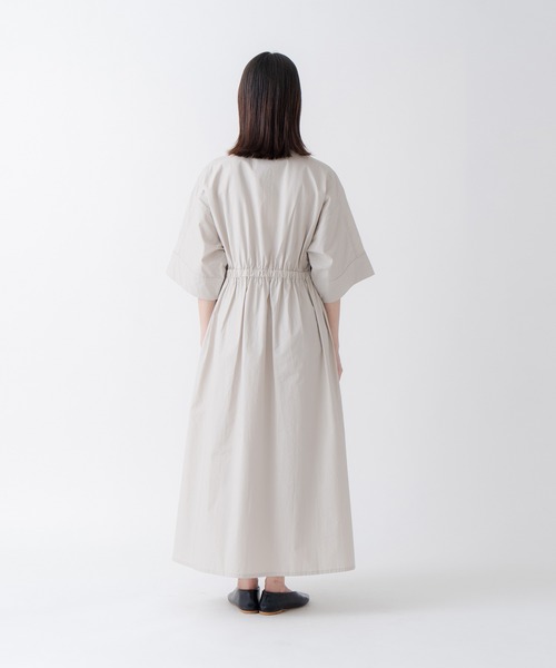 Kelen(ケレン)の「「KELEN/ケレン」ワイドシルエットワンピース(ワンピース・レディース・チャコールグレー/ライトベージュ・M/S)」の13枚目の写真