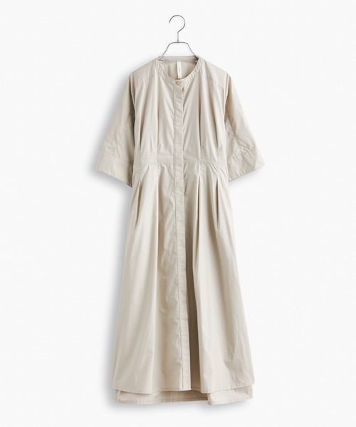 Kelen(ケレン)の「「KELEN/ケレン」ワイドシルエットワンピース(ワンピース・レディース・チャコールグレー/ライトベージュ・M/S)」の21枚目の写真