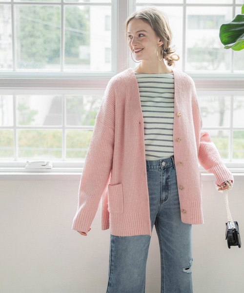 NOKKO　カーディガン　ボルドー　ピンク　S NOKKO カーディガン ボルドー ピンク S 楽天市場】ボルドー