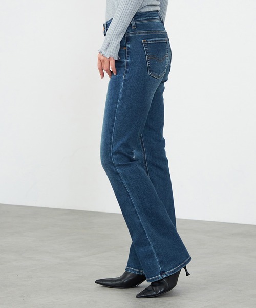 C17（シーセブンティーン）の「C17 ブーツカットデニムパンツ（デニムパンツ・レディース・ブラック/インディゴブルー/ダークインディゴブルー/ブルー・32/30/31/27/28/29/26）」の17枚目の写真