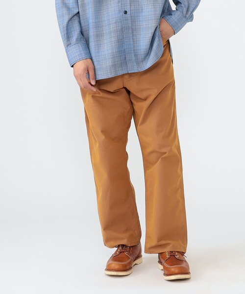 BEAMS PLUS(ビームスプラス)の「BEAMS PLUS / シャンブレー キャンバス ペインターパンツ(その他パンツ・メンズ・ブラウン/カーキ・M/L/XL/S)」の22枚目の写真