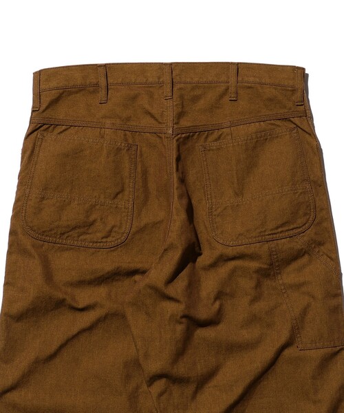 BEAMS PLUS(ビームスプラス)の「BEAMS PLUS / シャンブレー キャンバス ペインターパンツ(その他パンツ・メンズ・ブラウン/カーキ・M/L/XL/S)」の5枚目の写真