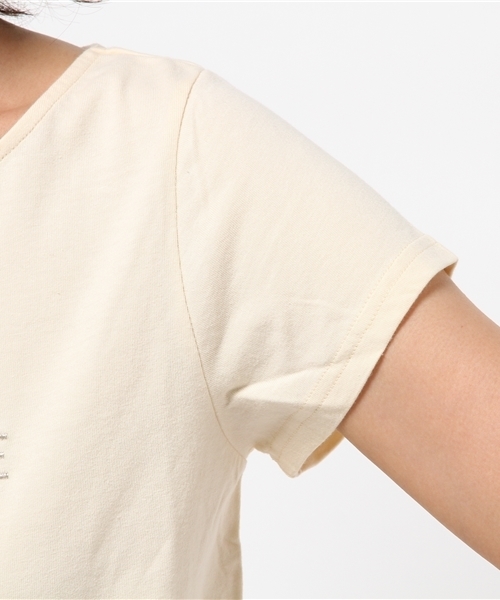 OUTLET(アウトレット)の「【who's who Chico】BONVOYAGEプリントT(Tシャツ/カットソー・レディース・クリーム・FREE)」の6枚目の写真