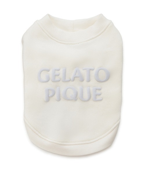gelato pique(ジェラートピケ)の「【CAT&DOG】【販路限定商品】裏毛プルオーバー(ペットウェア・レディース・パープル/オフホワイト/ピンク・SMALL/LARGE/MEDIUM)」の11枚目の写真