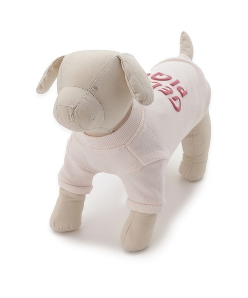 gelato pique(ジェラートピケ)の「【CAT&DOG】【販路限定商品】裏毛プルオーバー(ペットウェア・レディース・パープル/オフホワイト/ピンク・SMALL/LARGE/MEDIUM)」の6枚目の写真