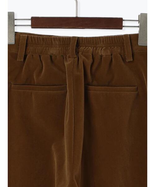 Te chichi（テチチ）の「ベロアストレートパンツ（その他パンツ・レディース・チャコールグレー/キャメル・F）」の22枚目の写真