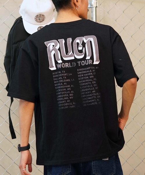 RVCA(ルーカ)の「【ムラサキスポーツ限定】RVCA/ルーカ RVCA TOUR TEE 半袖 Tシャツ バックプリント BE041-P23(Tシャツ/カットソー・メンズ・ブラック/ブラック系その他/ホワイト・M/S/L)」の3枚目の写真