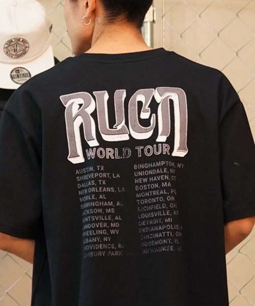 RVCA(ルーカ)の「【ムラサキスポーツ限定】RVCA/ルーカ RVCA TOUR TEE 半袖 Tシャツ バックプリント BE041-P23(Tシャツ/カットソー・メンズ・ブラック/ブラック系その他/ホワイト・M/S/L)」の9枚目の写真