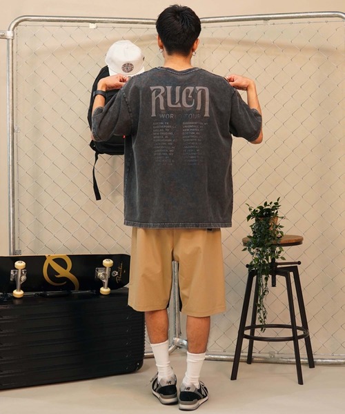 RVCA(ルーカ)の「【ムラサキスポーツ限定】RVCA/ルーカ RVCA TOUR TEE 半袖 Tシャツ バックプリント BE041-P23(Tシャツ/カットソー・メンズ・ブラック/ブラック系その他/ホワイト・M/S/L)」の5枚目の写真