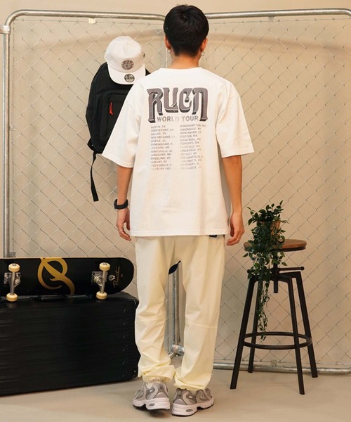 RVCA(ルーカ)の「【ムラサキスポーツ限定】RVCA/ルーカ RVCA TOUR TEE 半袖 Tシャツ バックプリント BE041-P23(Tシャツ/カットソー・メンズ・ブラック/ブラック系その他/ホワイト・M/S/L)」の15枚目の写真