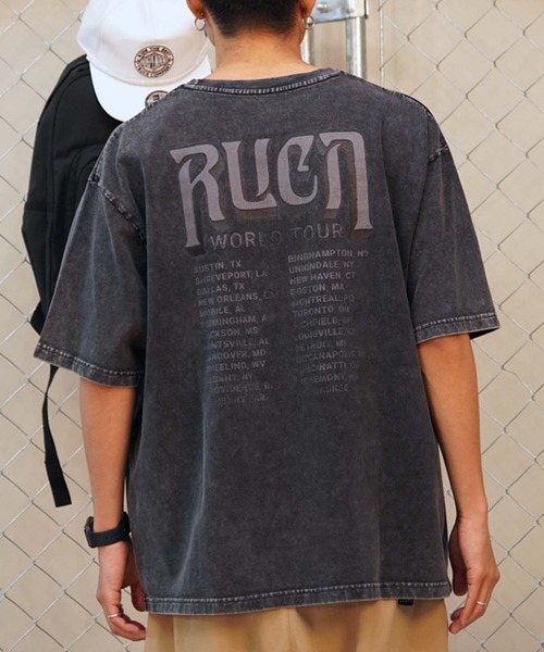 RVCA(ルーカ)の「【ムラサキスポーツ限定】RVCA/ルーカ RVCA TOUR TEE 半袖 Tシャツ バックプリント BE041-P23(Tシャツ/カットソー・メンズ・ブラック/ブラック系その他/ホワイト・M/S/L)」の11枚目の写真