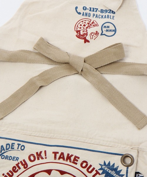 niko and...（ニコアンド）の「ピザ柄 パッカブルエプロン（エプロン・レディース・その他1・0）」の11枚目の写真
