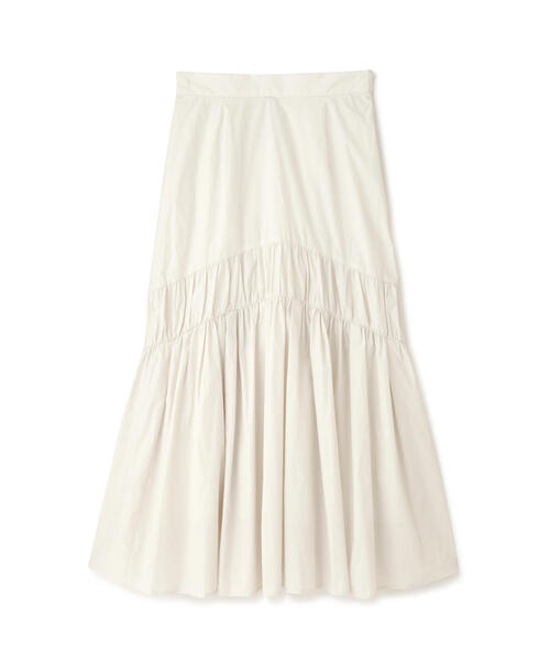 JILL STUART(ジルスチュアート)の「◆タフタギャザースカート(スカート・レディース・ホワイト/ブルー・2/0/4)」の5枚目の写真
