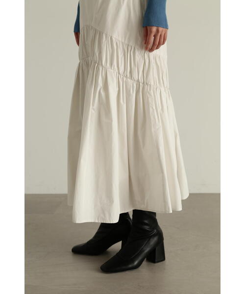 JILL STUART(ジルスチュアート)の「◆タフタギャザースカート(スカート・レディース・ホワイト/ブルー・2/0/4)」の14枚目の写真