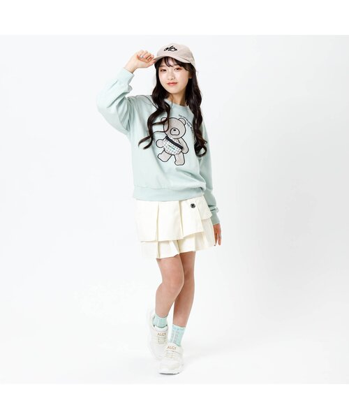 algy（アルジー）の「2WAYりぼんキャップ（キャップ・キッズ・ブラック/ベージュ/インディゴブルー・SMALL/MEDIUM）」の21枚目の写真