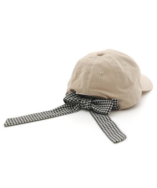 algy（アルジー）の「2WAYりぼんキャップ（キャップ・キッズ・ブラック/ベージュ/インディゴブルー・SMALL/MEDIUM）」の11枚目の写真