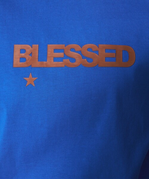 CITEN(シテン)の「<CITEN>BLESSED ロゴ Tシャツ(Tシャツ/カットソー・レディース・ロイヤルブルー/ホワイト・FREE)」の14枚目の写真