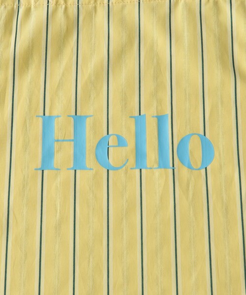 あっぴ❥コメントなし＆即購入OK❥ページ セール】HELLOロゴトートバッグ（ショルダーバッグ）｜coen