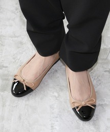 Fin | トゥキャップバレエシューズ【低反発スポンジ入り】(バレエシューズ)