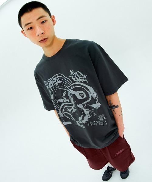 kostas murkudis コスタスムルクディス　ブラックタンクトップ　36 A'GEM/9 × .kom 『NASTY KICK/ナスティー キック』 Macrocosm Tee