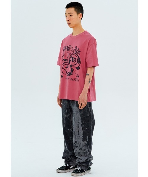 A'GEM/9 × .kom 『NASTY KICK/ナスティー キック』 Macrocosm Tee