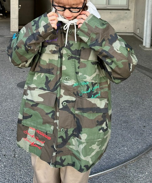 新品タグ付★ディースクエアード 16AW ミリタリージャケット ワッペン 38 SOUNDSGOOOOD（サウンズグッド）の「【SOUNDS GOOOOD / サウンズグッド