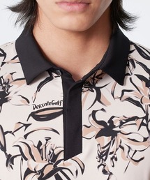 DESCENTE GOLF（デサントゴルフ）の「鹿の子プリント半袖シャツ