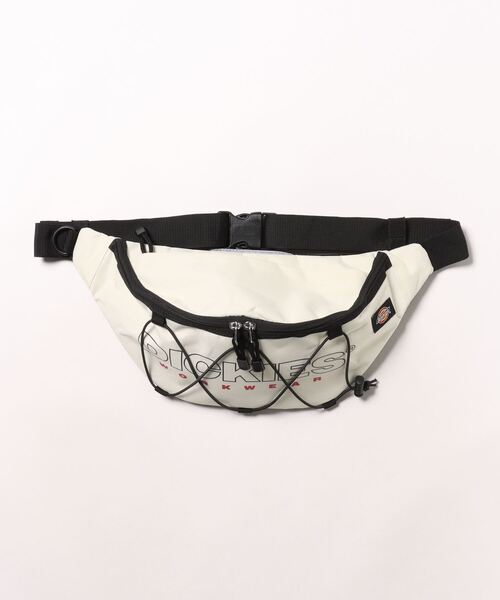 Dickies（ディッキーズ）の「DICKIES / DK RETRO ACTIVE WAISTBAG / 80311000（ボディバッグ/ウエストポーチ・レディース・ブラック系その他/オフホワイト/ブラック・ONESIZE）」の8枚目の写真