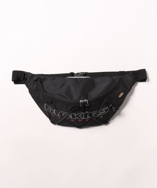 Dickies（ディッキーズ）の「DICKIES / DK RETRO ACTIVE WAISTBAG / 80311000（ボディバッグ/ウエストポーチ・レディース・ブラック系その他/オフホワイト/ブラック・ONESIZE）」の9枚目の写真