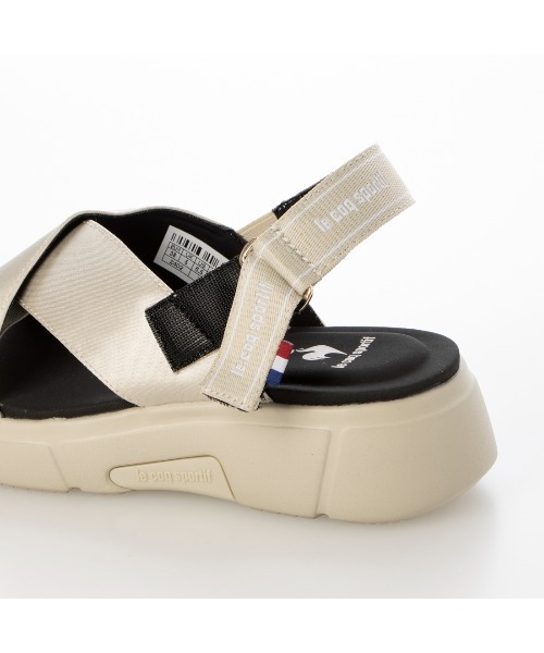 le coq sportif(ルコックスポルティフ)の「クロスベルトスニーカーサンダル(LCS ロワール CB SD / LCS LOIRE CB SD)(サンダル・レディース・ブラック/ベージュ/ネイビー・L/LL/M)」の10枚目の写真