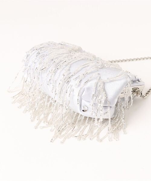 Dorry Doll(ドリードール)の「ビジューフリンジバッグ(ハンドバッグ・レディース・ブラック/グレー/ベージュ・FREE)」の18枚目の写真